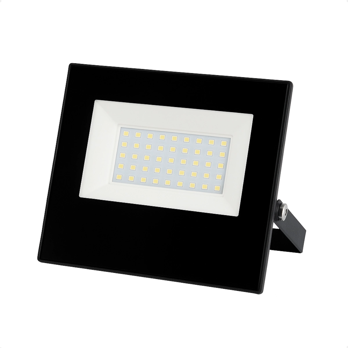 Refletor Holofote Led 50w Branco Frio 6500k Preto 110/220v