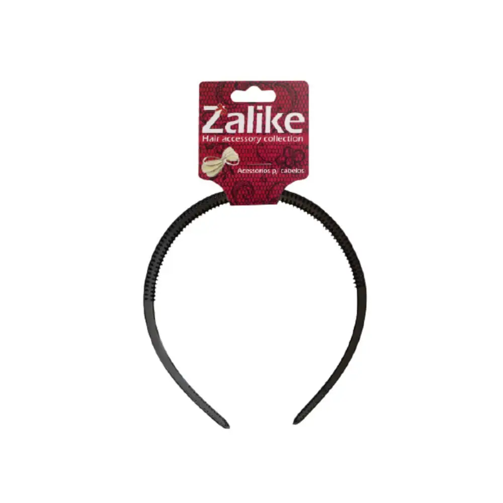 Tiara Para Cabelo Zalike Lisa Trad.preta Ref 232