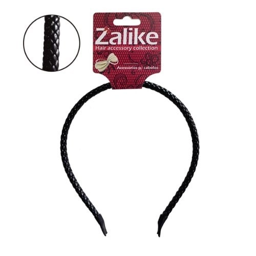 Tiara Trancada Pvc Preto Ref 236