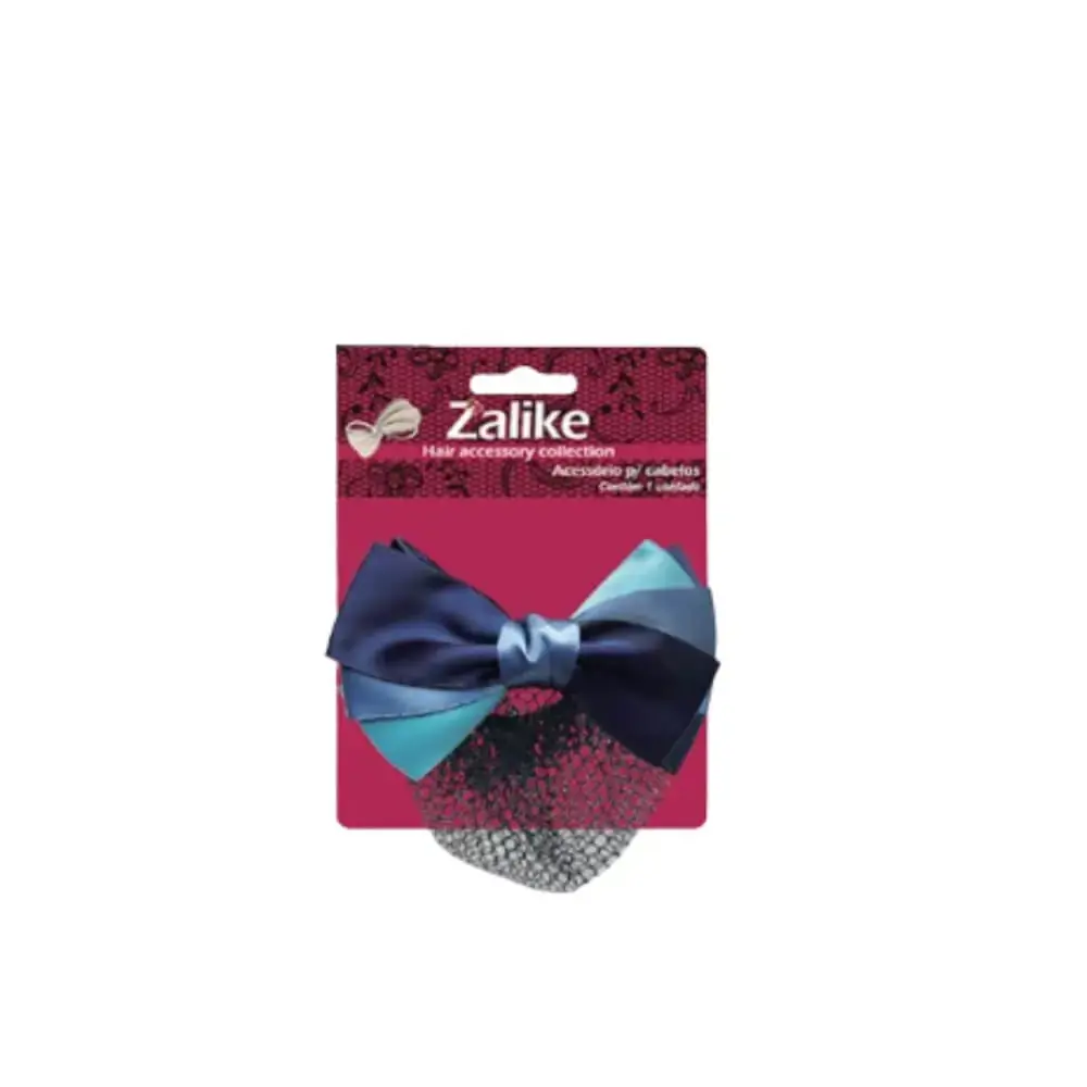 Presilha/fivela Cabelo Zalike Com Rede Laco Tricolor 2c