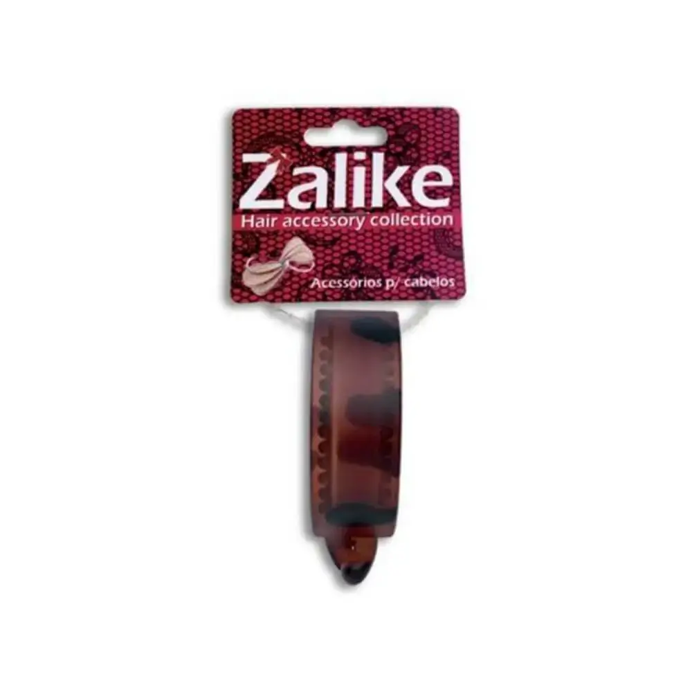 Presilha/fivela Cabelo Zalike Para Rabo De Cavalo 2 Cores 1un