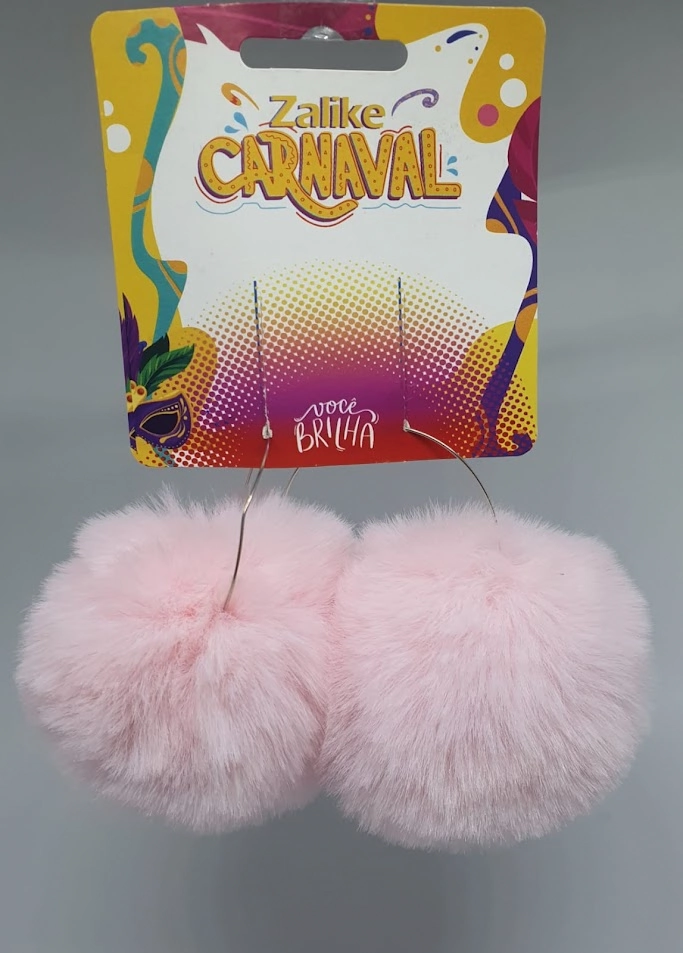 Brinco Pompom Zalike 1un