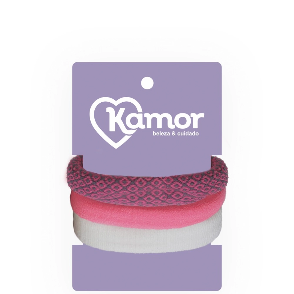 Elastico P/cabelo Kamor G C/3un