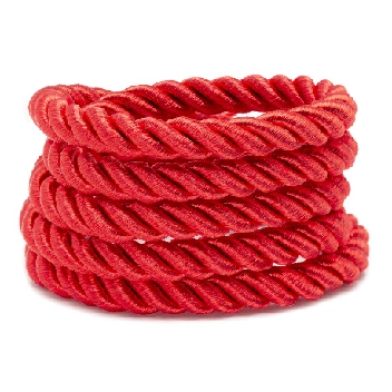 Cd008 005 014 010 Cordo So Francisco Larg 5,0 Mm Cor Vermelho Rolo 10 M Un: 1 Ou Pt: 5 Unidades