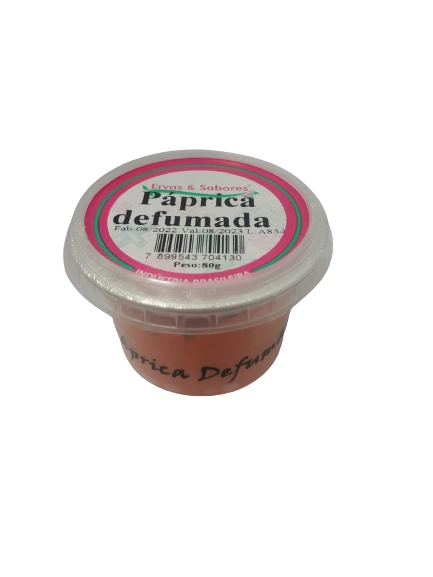 Paprica Ervas E Sabores Defumada 80g