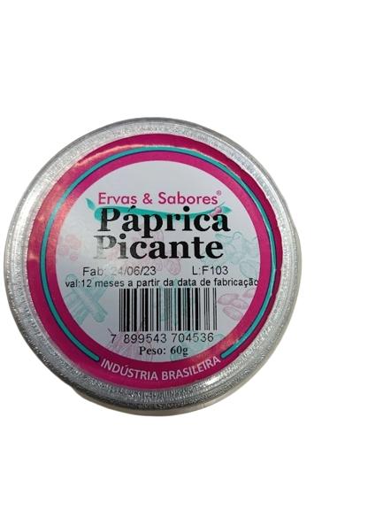 Paprica Ervas E Sabores Doce Picante 70g