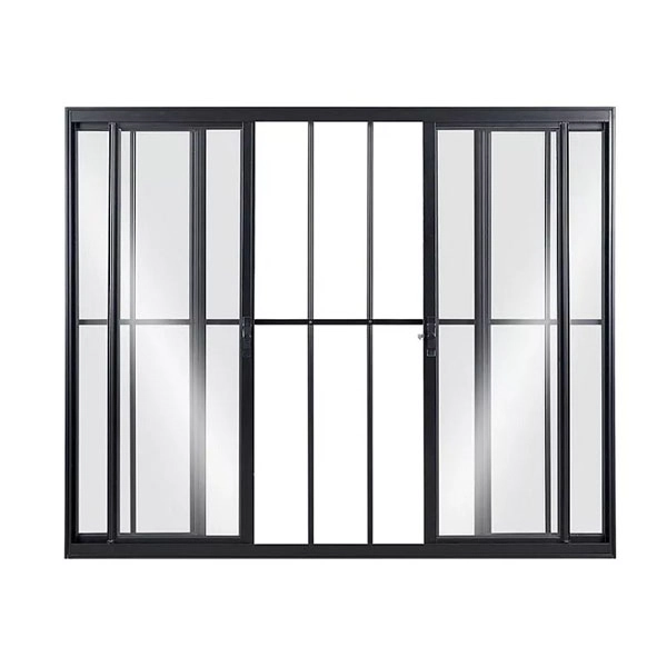 Vitro 4 Folhas Aluminio Preto C/grade  1.00,1.50