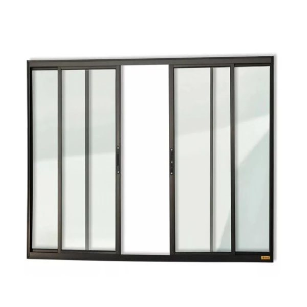 Vitro 4 Folhas Aluminio Preto S/grade  1.00,1.00