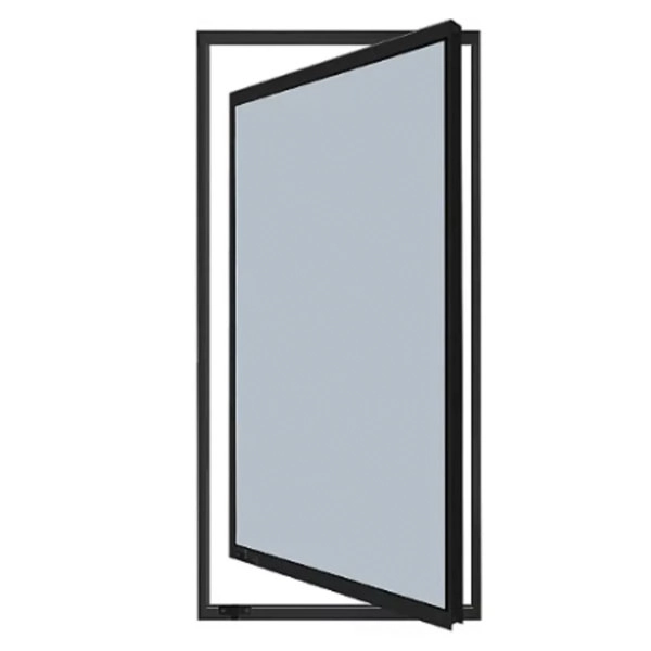 Vitro Capelinha Aluminio Preto 1.20xx0.60