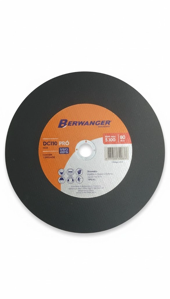 Disco Corte Dci10 Pró Inox 12 Polegada Policorte - Berwanger (fino)