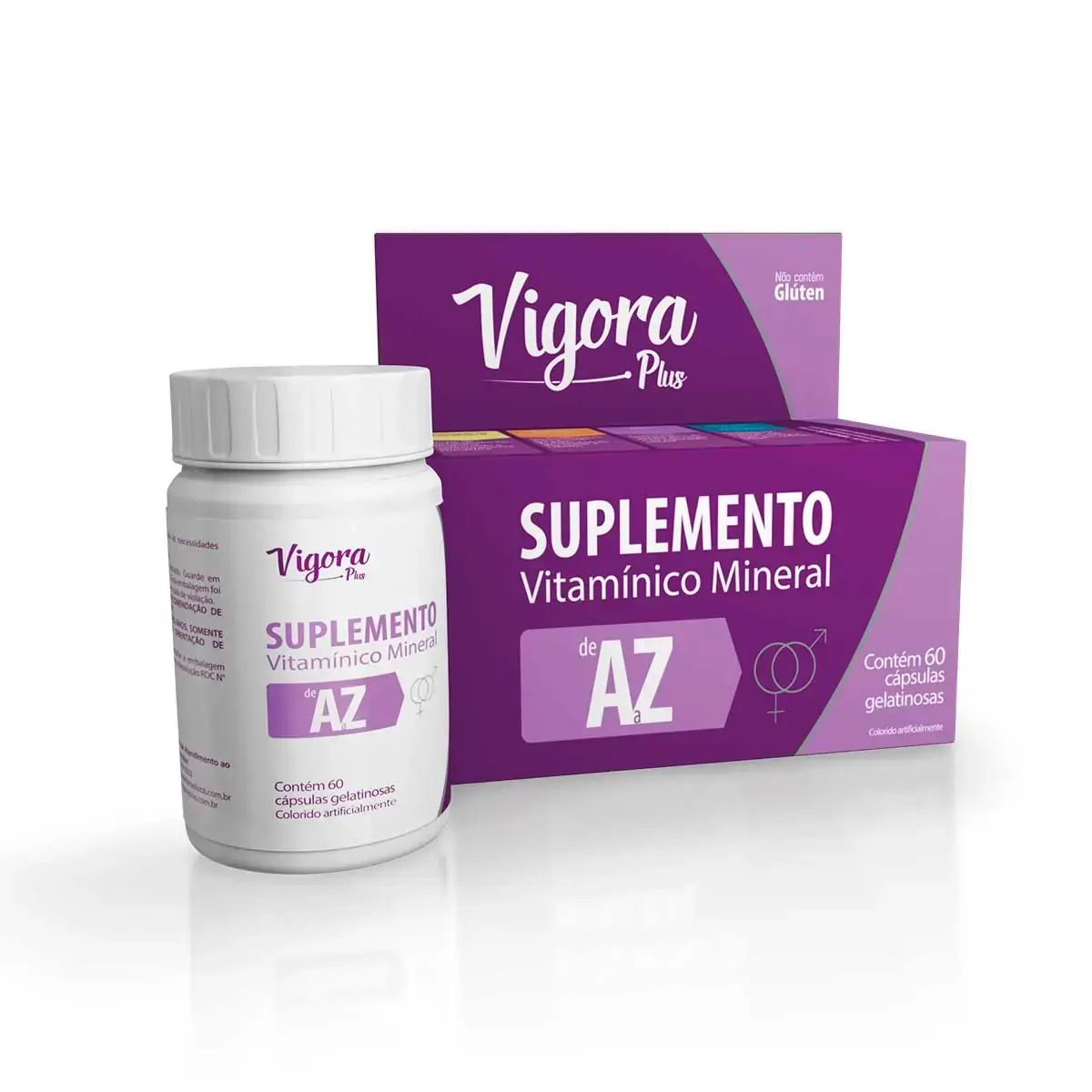 Vigora Plus A a Z 60caps Prati Donaduzzi