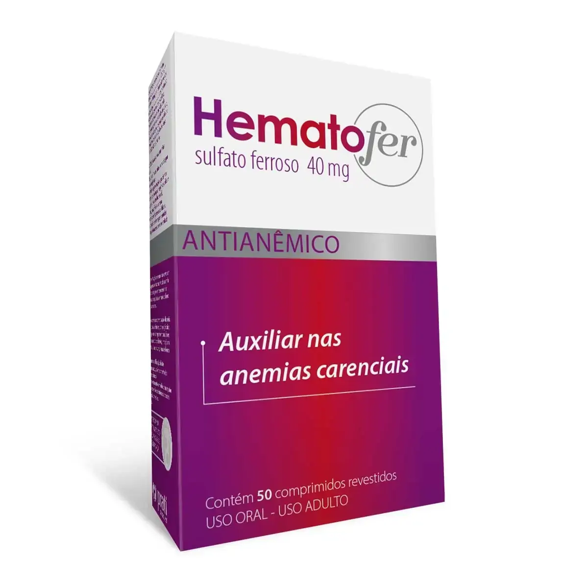Hematofer 40mg Cx 50 Comp
