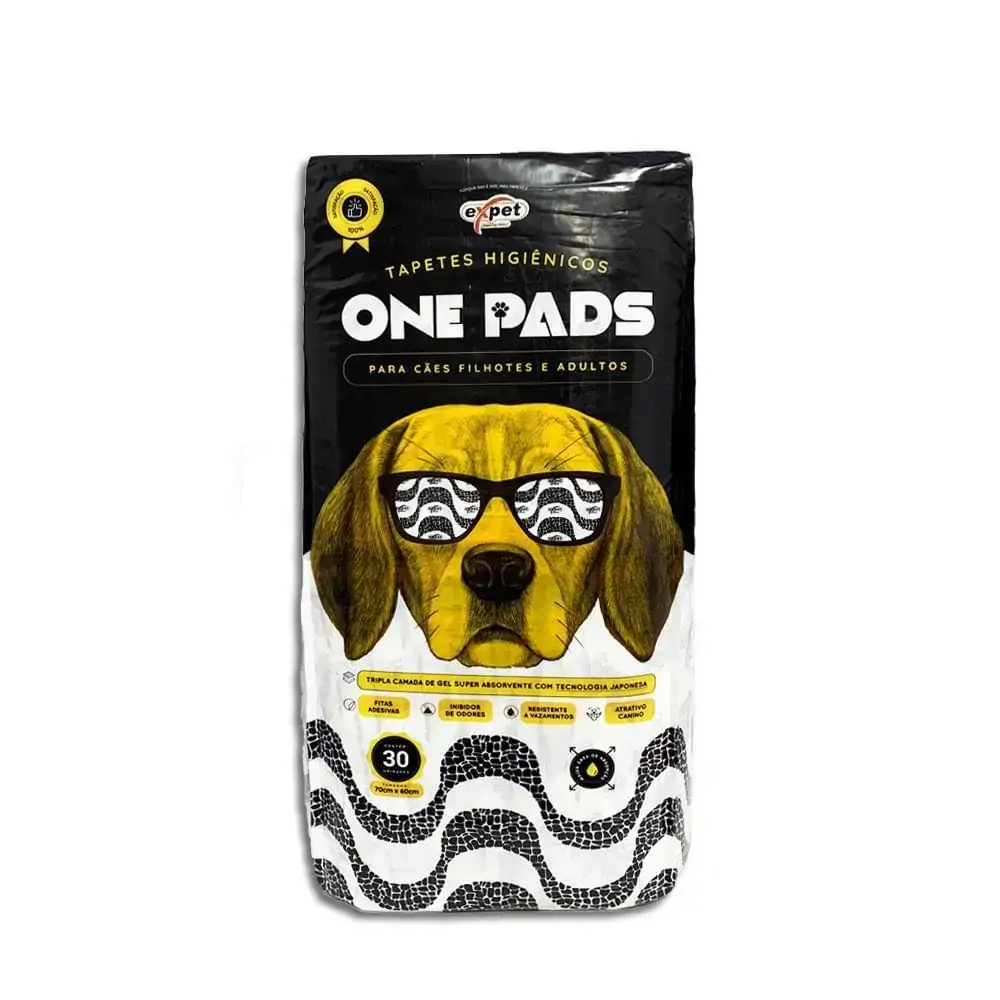 Tapete Higiênico One Pads 30 unidades 70x60cm One - 111