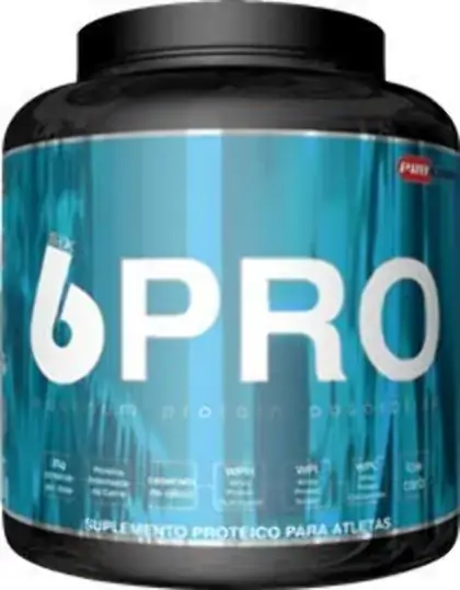 Six Pro Sabor Baunilha 1,8kg Pt