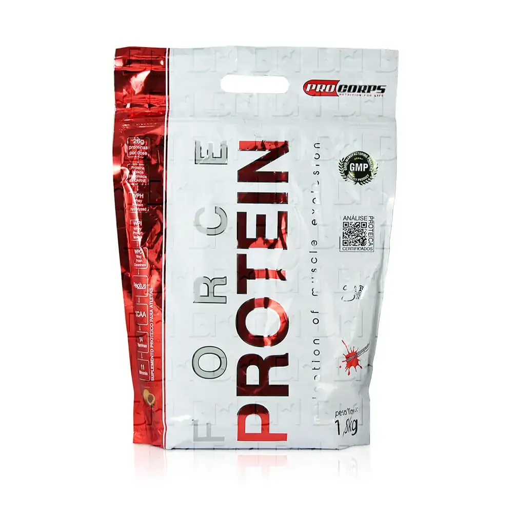 Force Protein 1,800kg Chocolate Branco Natulab