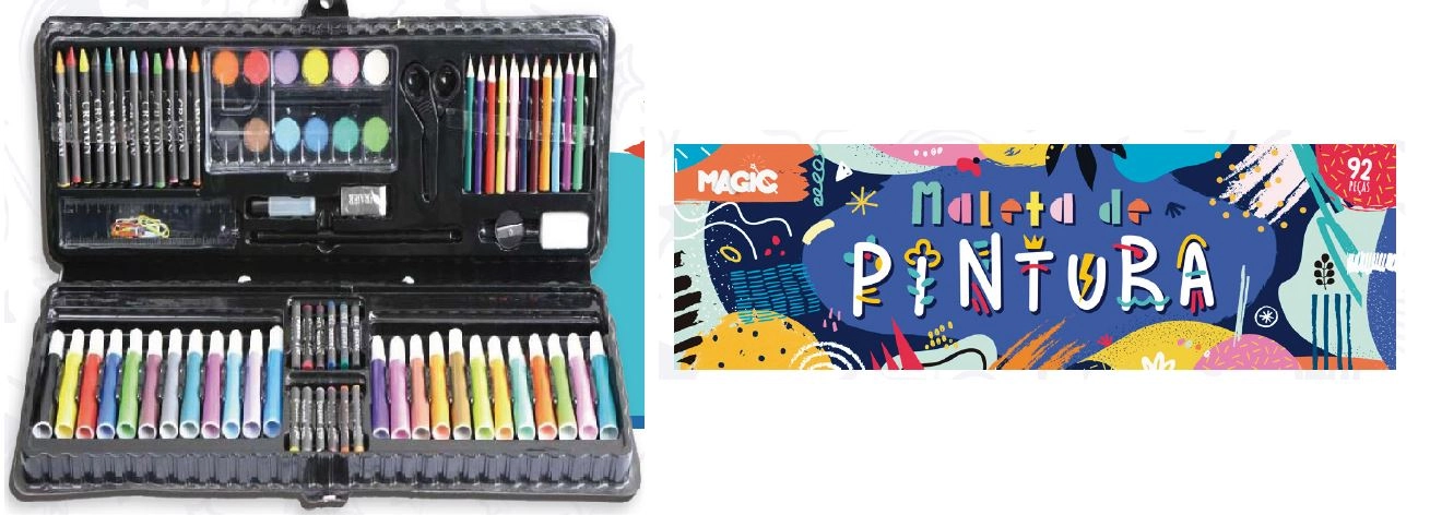 Maleta De Pintura Arts 92pcs Ref.6065 D
