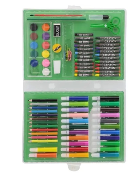 Kit Maleta Pintura Dinossauros 86pcs 901843 Magic