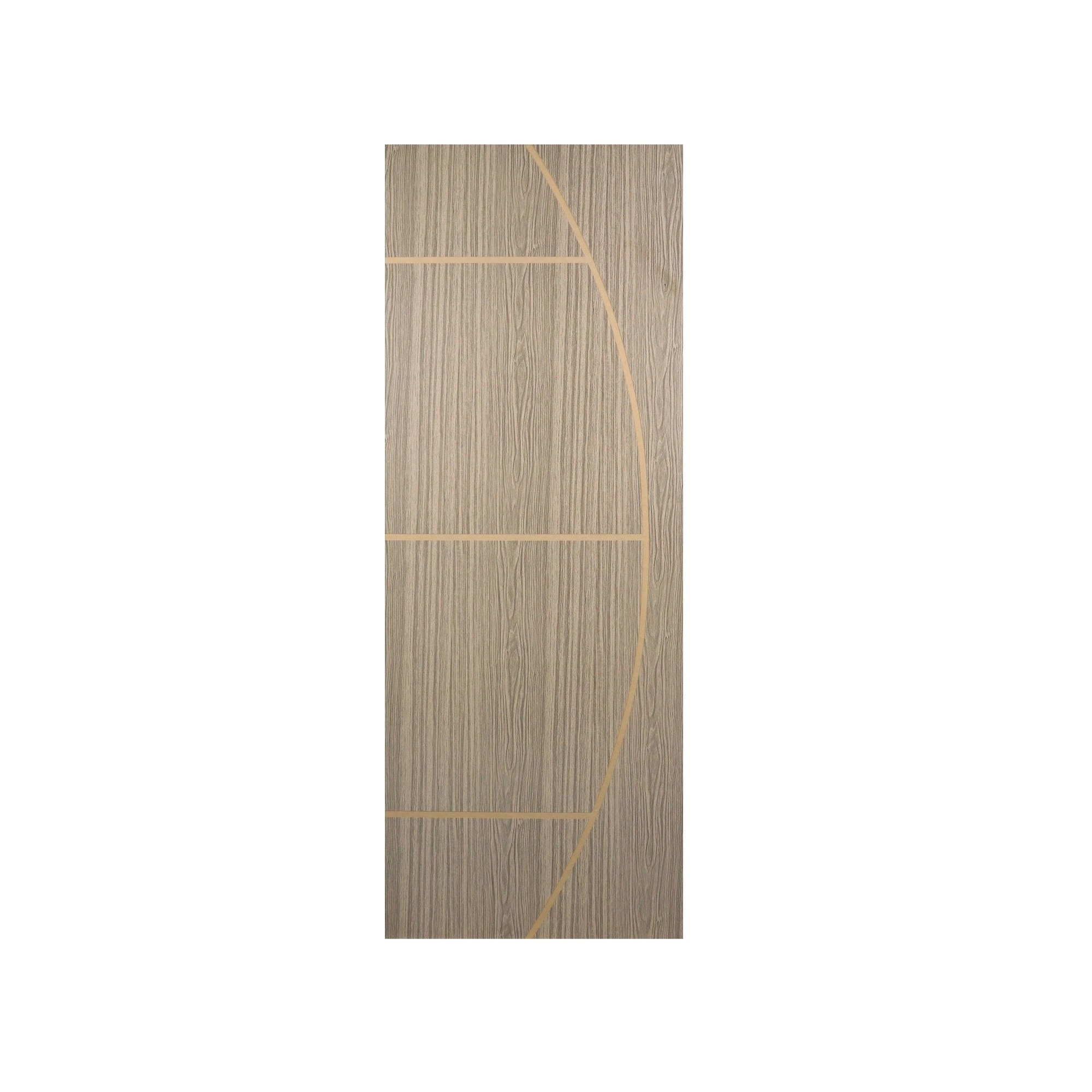 Folha De Porta Madeira Decorada 210x80cm Espessura 3,5cm Gaucha Mgm Carvalho Alpha