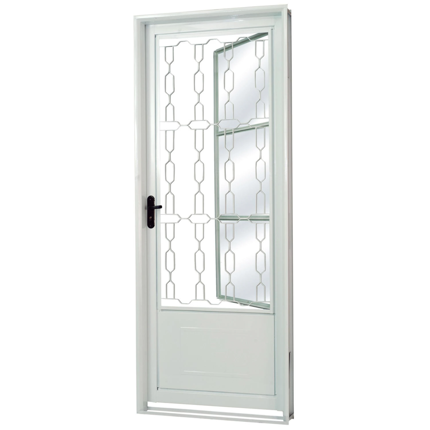 Porta de Aço 215x85cm com Minas Sul MGM  Branco