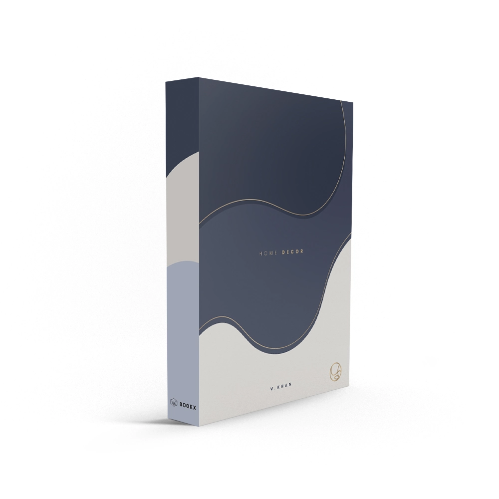 Livro Caixa Organic Wave Blue I 36x27x5cm 700041 Goods