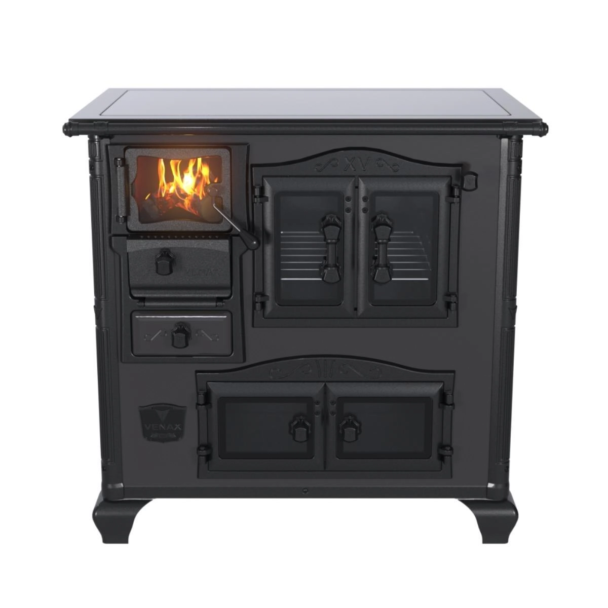Fogao A Lenha N 1 Princess Premium Preto Onix