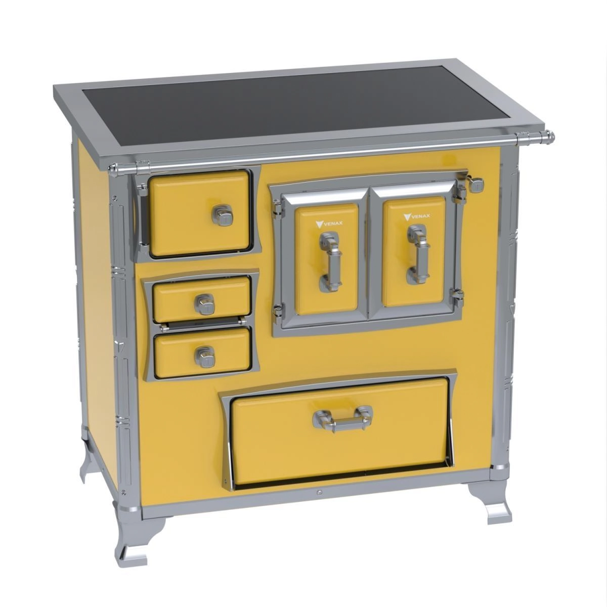 Fogao A Lenha Gii N 1 Gab Sec Xviii Premium Amarelo