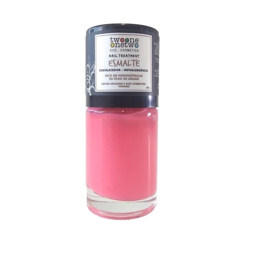 619 Esmalte Hipoalergenico Vegano Fortalecedor Twoone Onetwo 10ml Living Coral Ref 1171