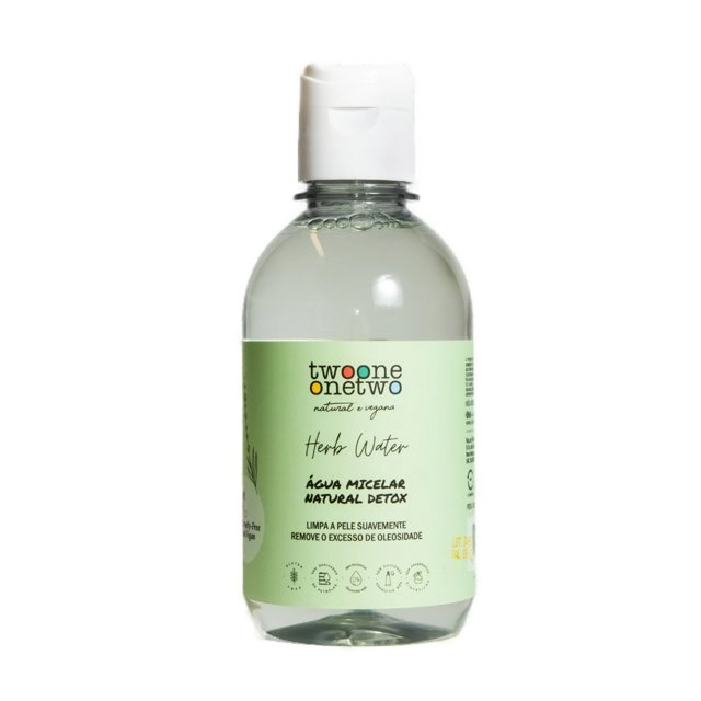 Herb Water Água Micelar Detox Angico Branco Twoone Onetwo Natural Vegana