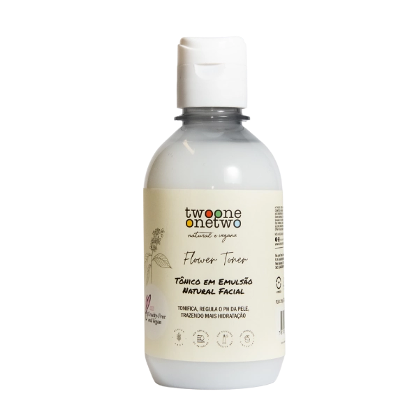 Tônico em Emulsão Natural Facial Twoone Onetwo Natural Vegana