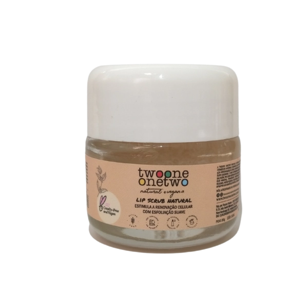 LipScrub Esfoliante Café Verde Natural Labial Twoone Onetwo Natural Vegana
