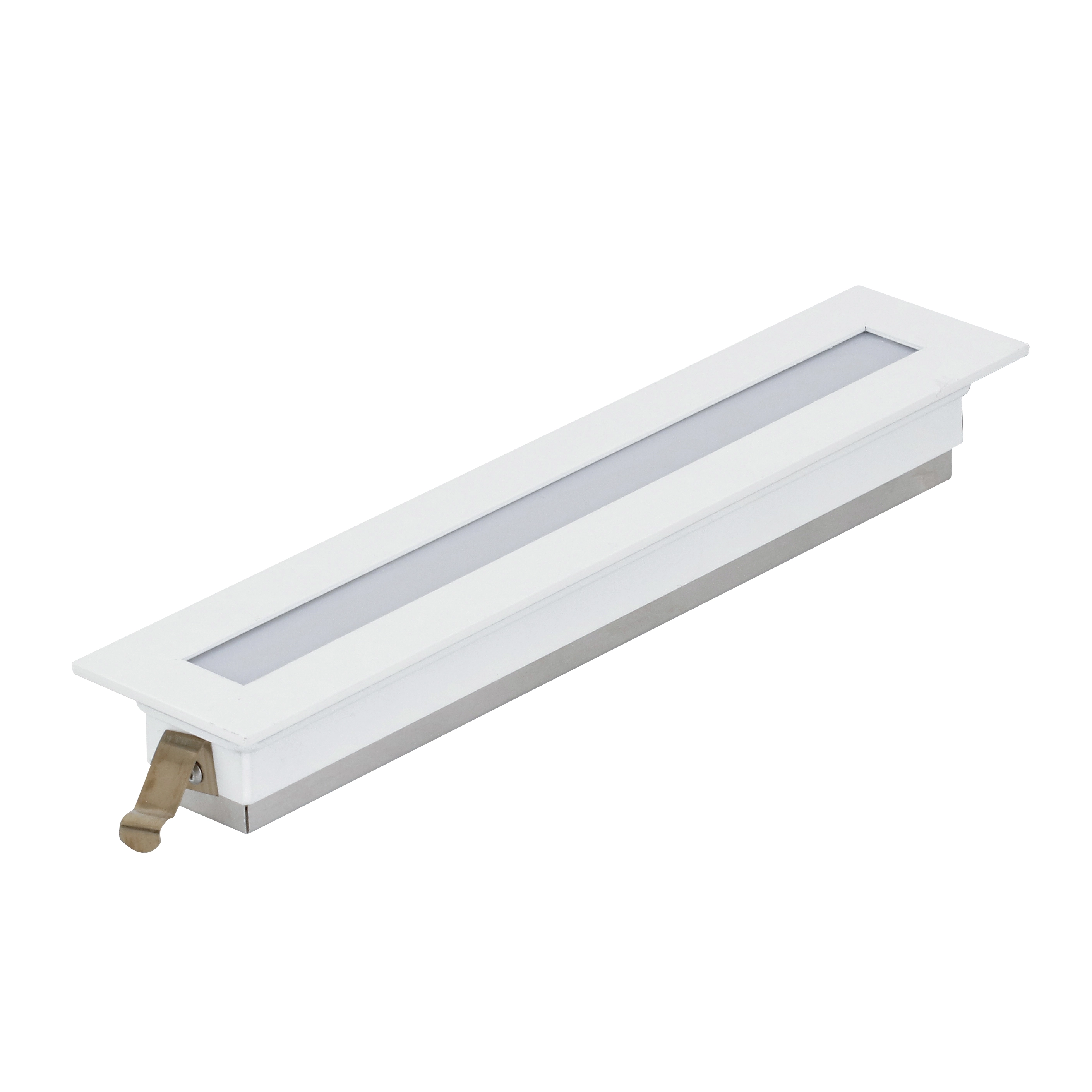 Balizador LED de Parede Embutir 5W Luz Neutra Metal Técnica