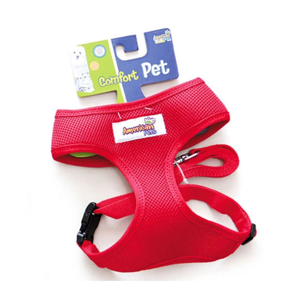 Guia E Peitoral Confort Pq Am Pets