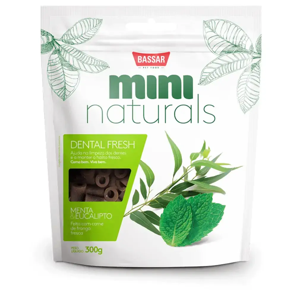 Snacks Bassar Mini Naturals Dental Fresh Menta Eucalipto