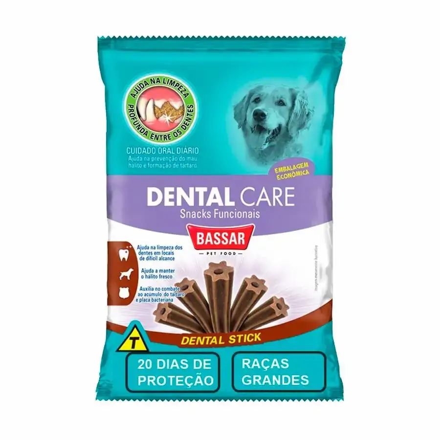 Snack Caes Bassar 20un Dental
