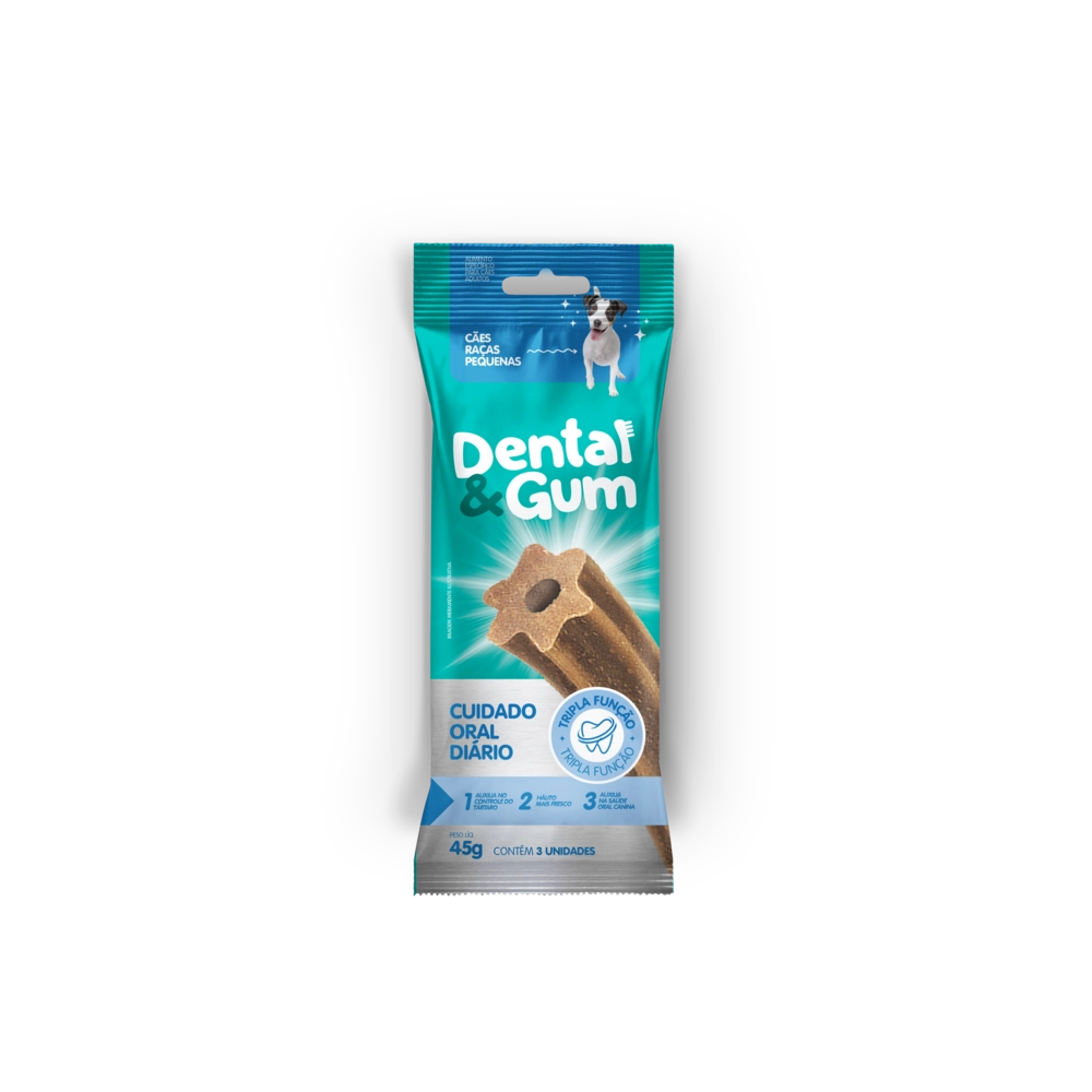 Dental Gum Rças Pq 45g 3 Um