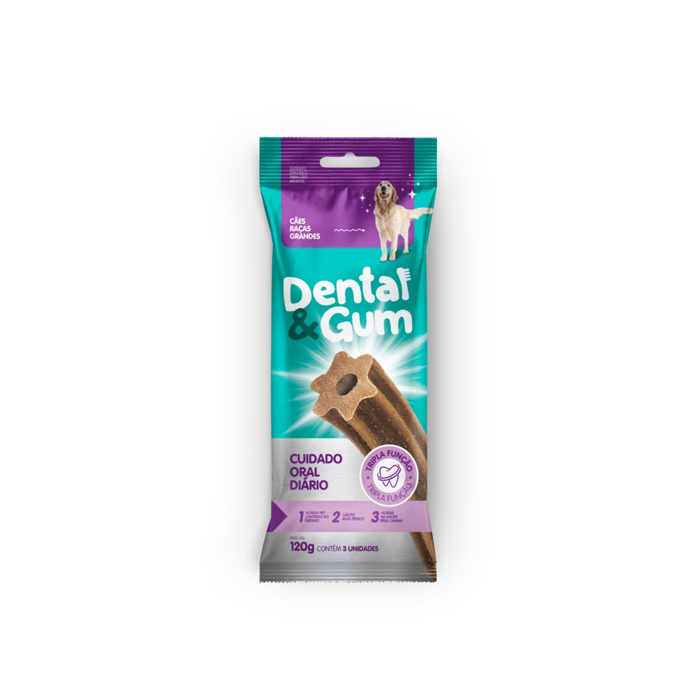 Dental Gum Rças Gd 120g 3 Un