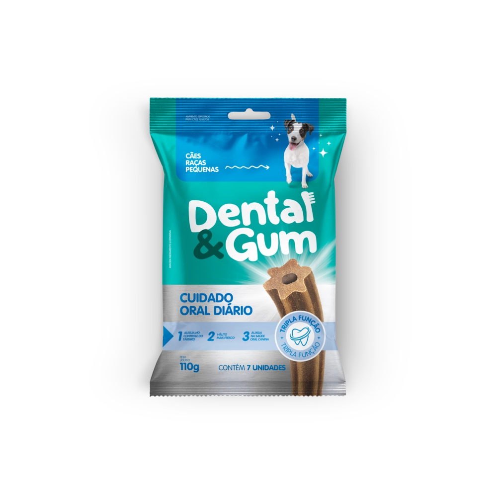 Dental Gum Rças Pq 110g 7 Un