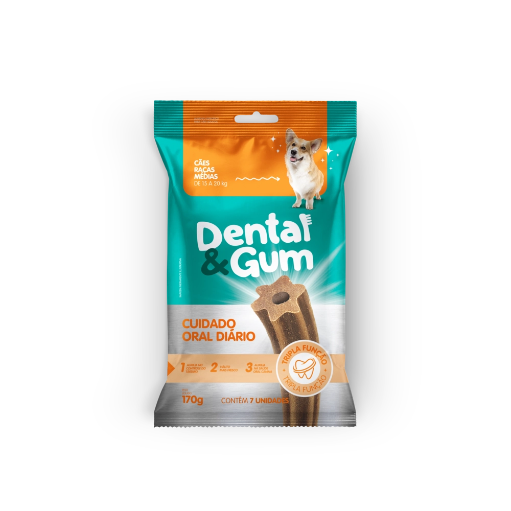 Dental Gum Rças Md 170g 7 Un