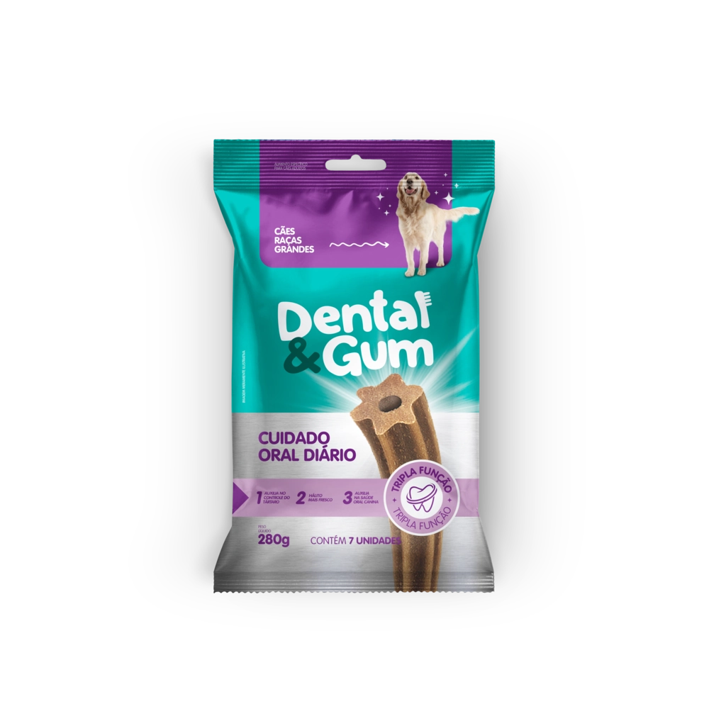 Dental Gum Rças Gd 280g 7 Un