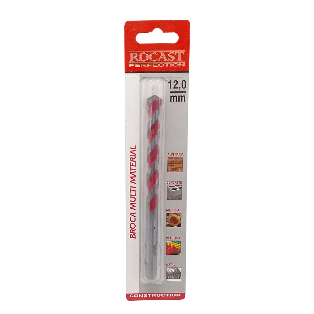Broca Multimateriais - 8 00mm Rocast 244 0008