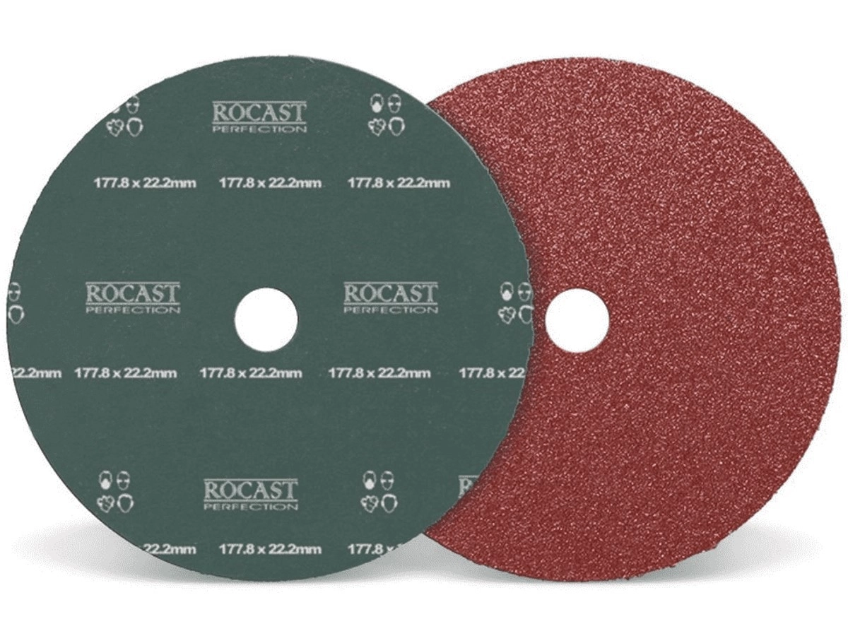 Disco De Lixa 177 8 X 22 2mm (7" X 7/8") Grão 100 - Rocast