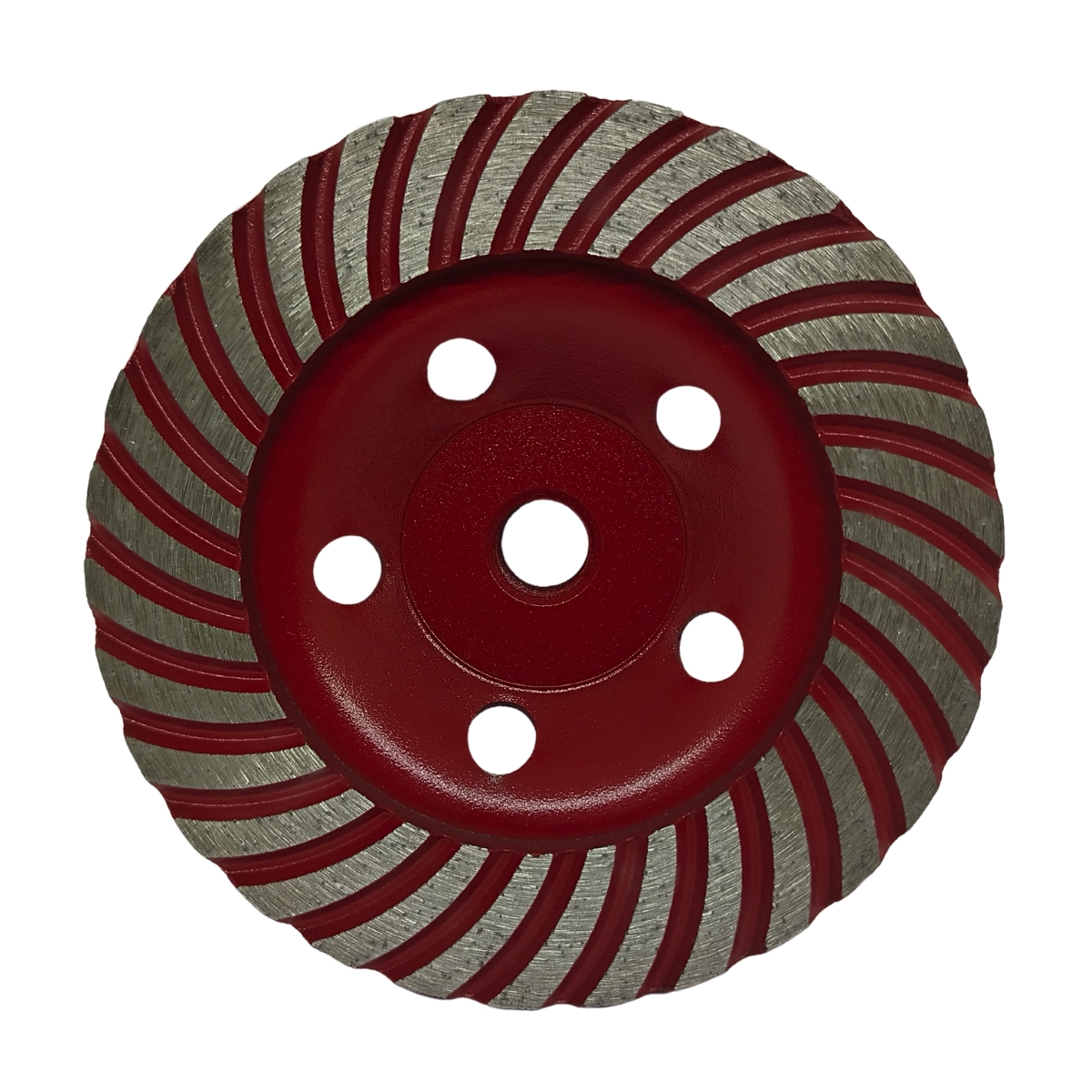 Rebolo Diamantado Tipo Prato C/rosca 4.1/2" (115mm) Rocast