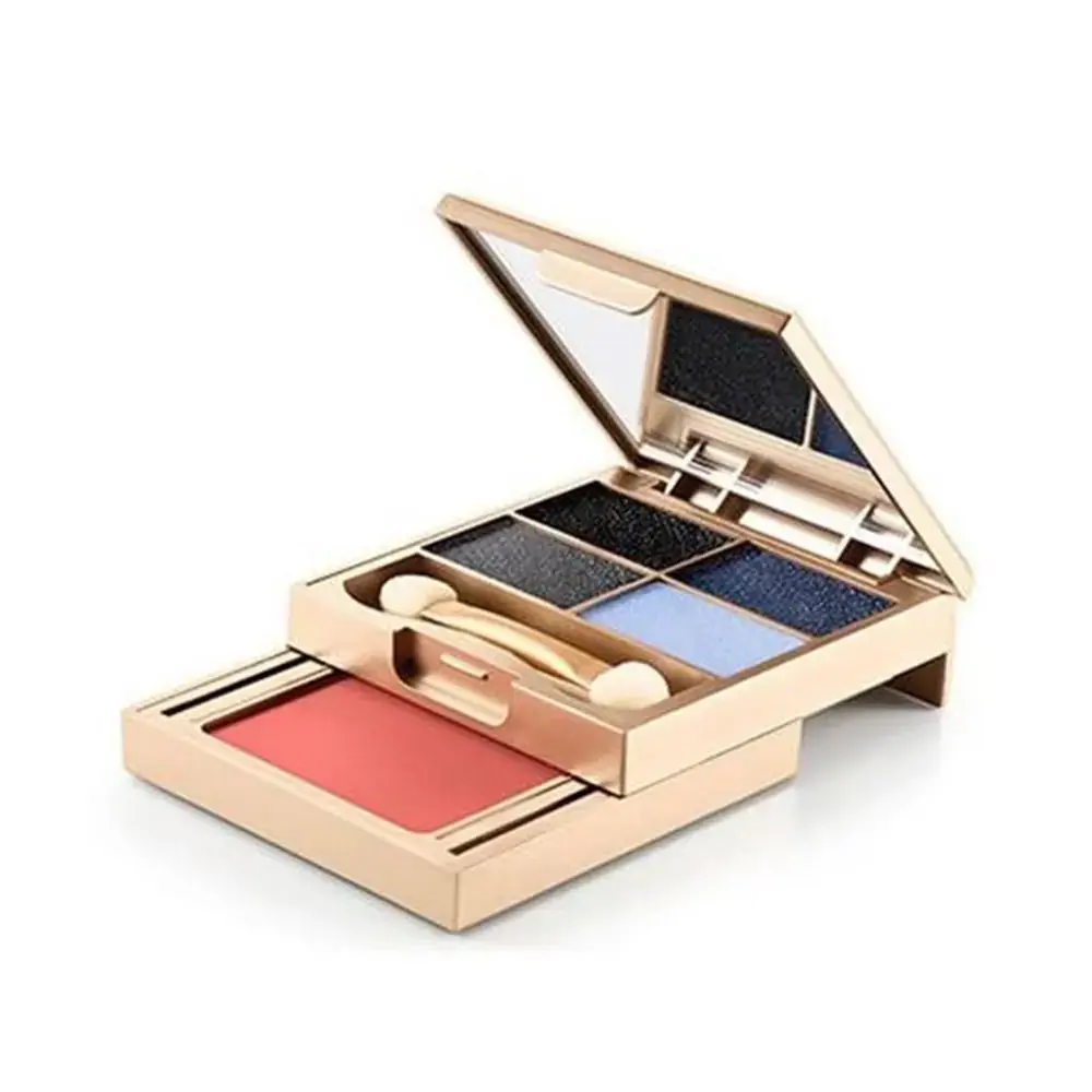 Kb Maq. Nt Aquarela Estojo Maquiagem, Quarteto Sombras E Blush