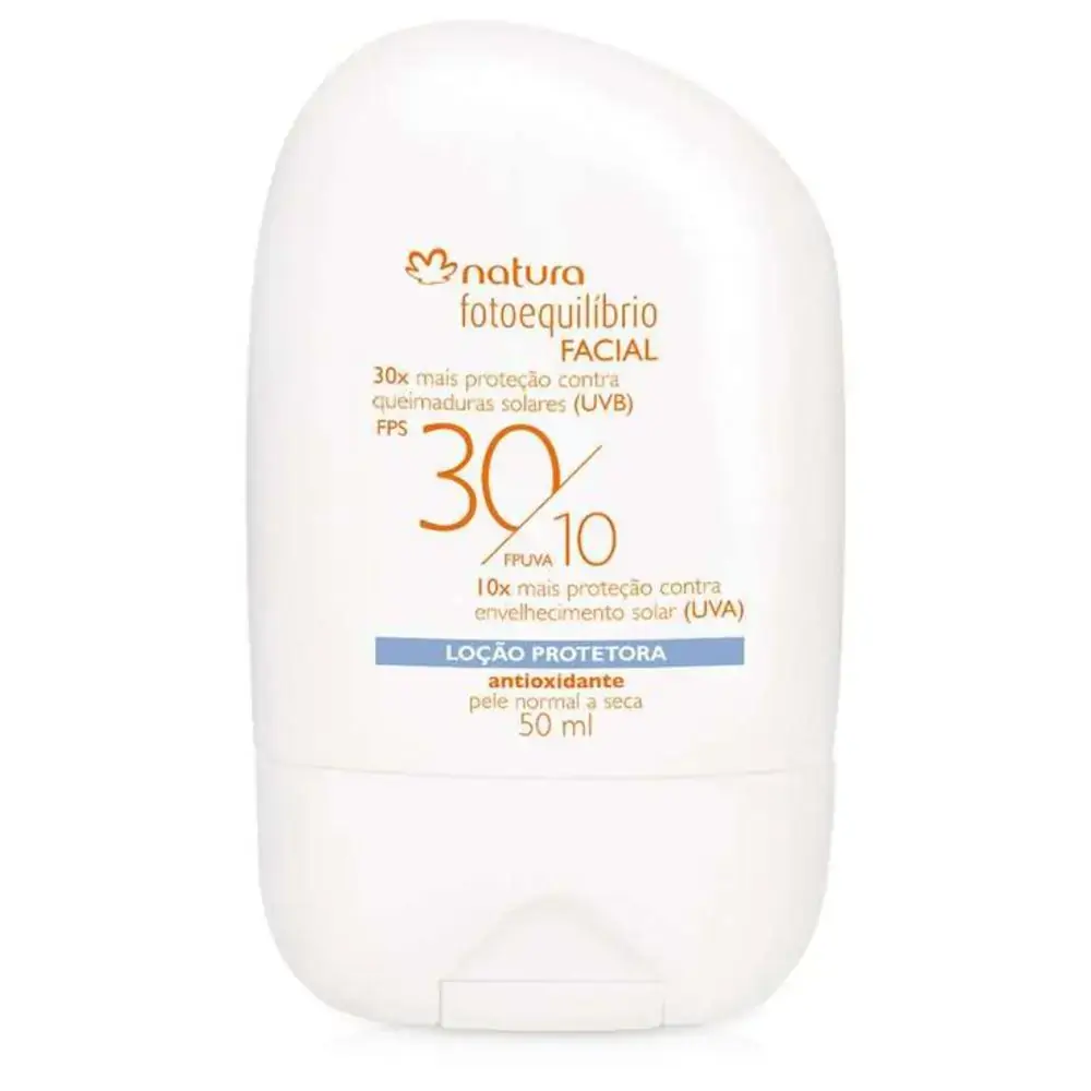 Kb Protetor Solar Facial Nt 30/10 Locao Protetora 50ml