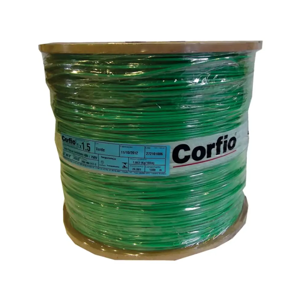 Cabo Flex.bob.1,5mm Vd.corfioc1400