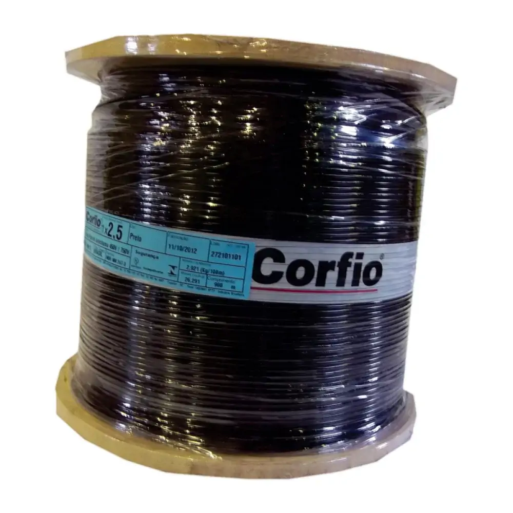 Cabo Flex.bob.2,5mm Pt.corfio C900