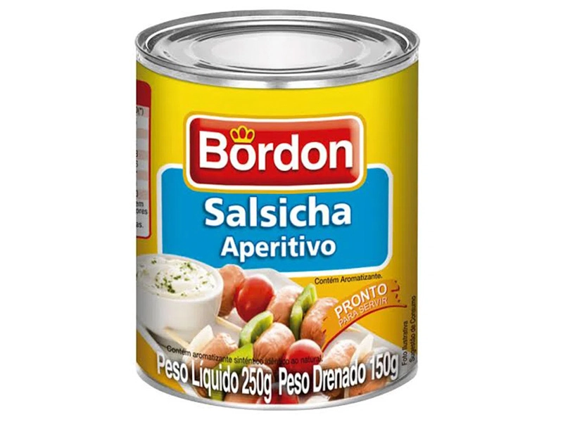 Salsicha Bordon 200gr Aperitivo