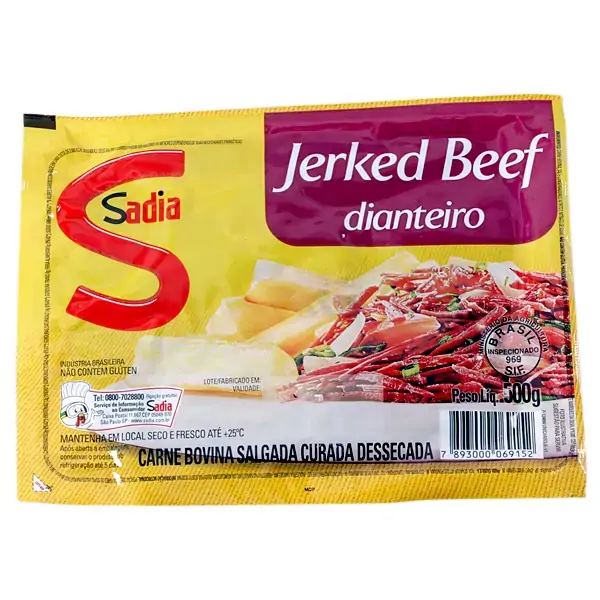 Jerked Beef Seara Dianteiro