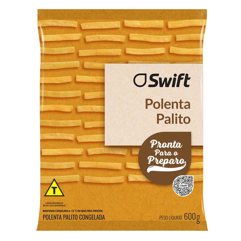 Polenta Palito Congelada Swift 600 g