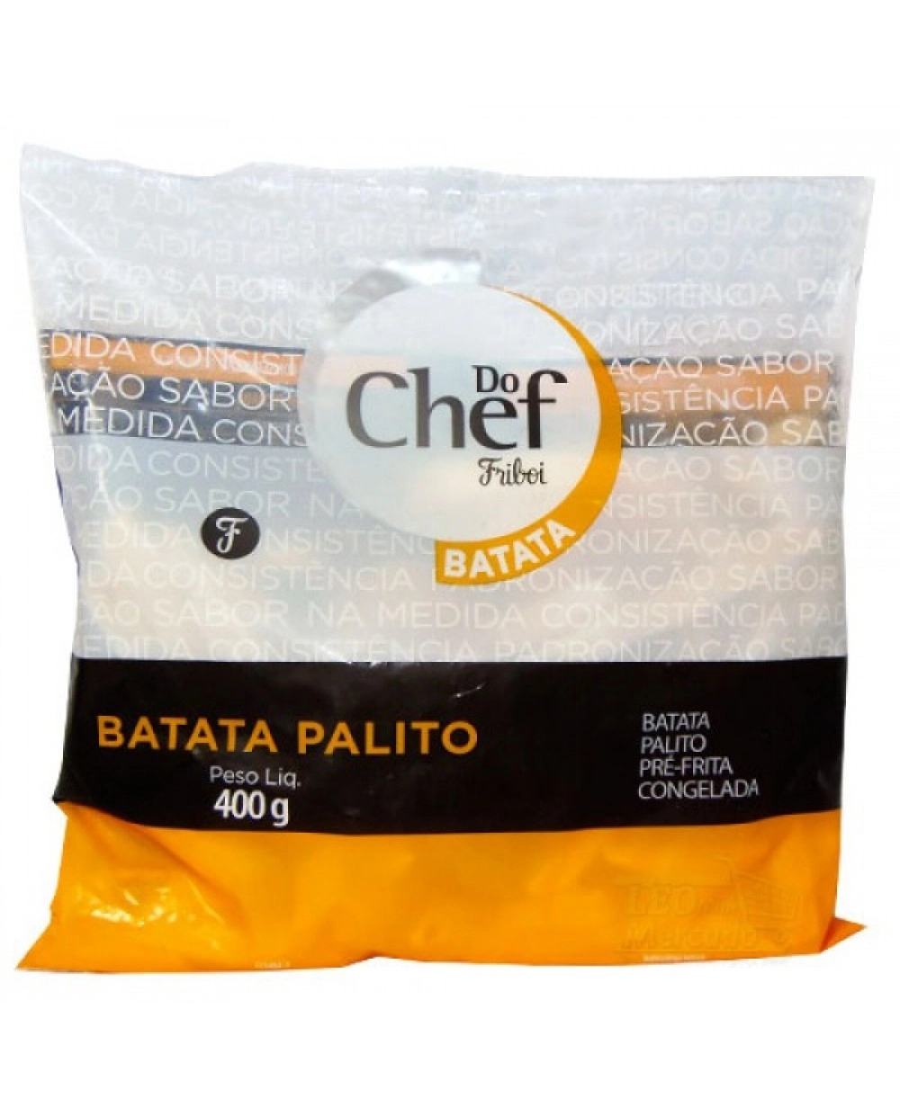 Batata Congelada Palito Do Chef 400g Friboi